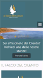 Mobile Screenshot of ilfalcodelcilento.it